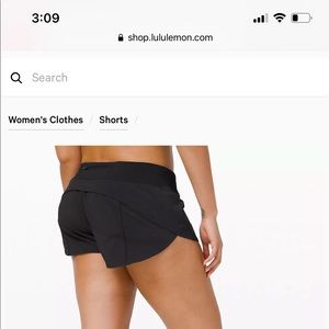 Lululemon Speed Up short